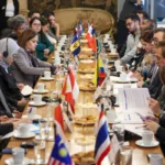 En su III Versión, el Curso representa un hito logrando la participación de delegaciones técnicas de 5 países asiáticos -Filipinas, Indonesia, Malasia, Tailandia y Vietnam- y 11 países caribeños -Barbados, Belice, Costa Rica, Cuba, El Salvador, Guatemala, Honduras, Panamá, República Dominicana, San Cristóbal y Nieves y; Trinidad y Tobago- y 4 técnicos de la ASEAN y AEC - Foto: Cancillería
