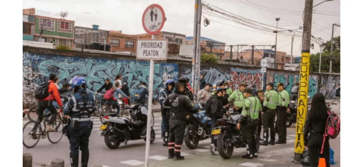 Kennedy, la localidad donde más conductores se sancionan por circular por sitios prohibidos - Foto: Secretaría de Movilidad
