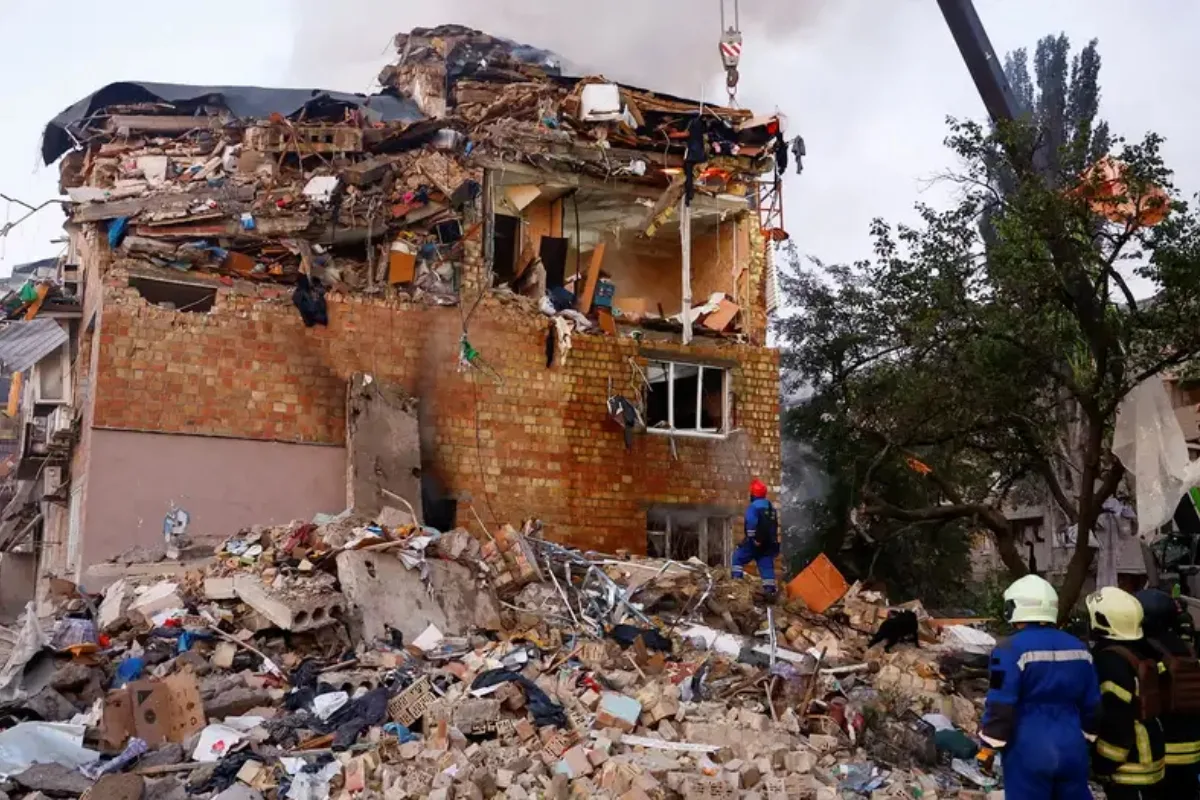 Ataques rusos contra Kiev dejan al menos 14 civiles muertos, entre ellos tres menores - Foto: Telegram