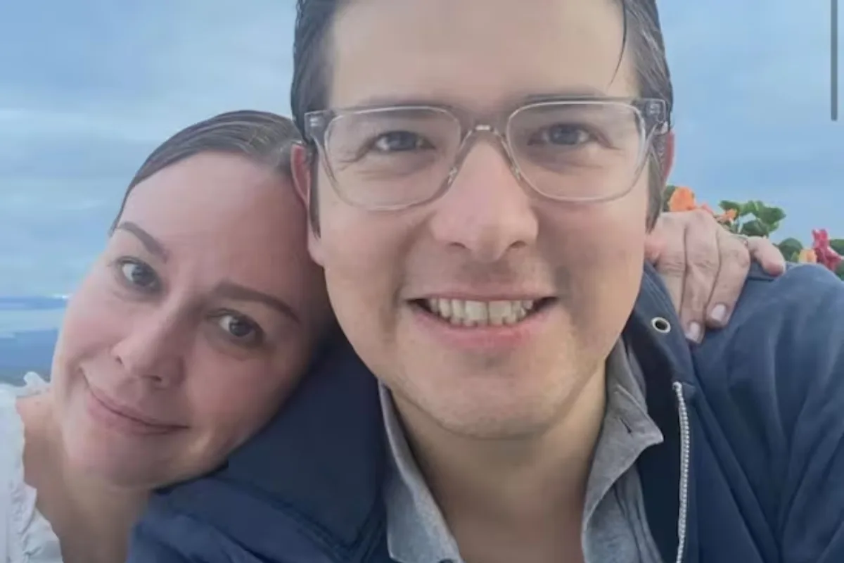 Así se despidió María Claudia Tarazona de su esposo, Miguel Uribe Turbay - Foto: IG MARÍA CLAUDIA TARAZONA