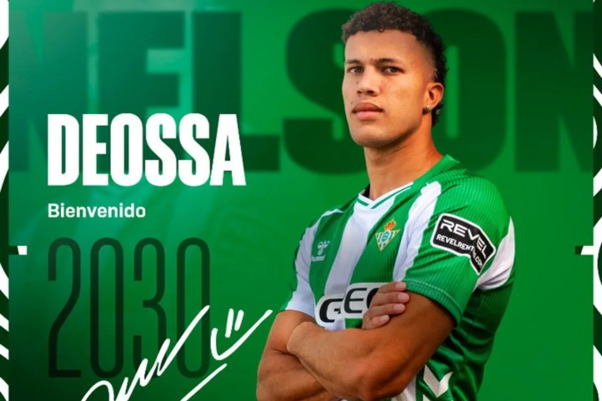 Nelson Deossa es nuevo jugador del Real Betis: firma hasta 2030 - Foto: @RealBetis
