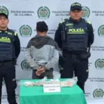 El detenido fue dejado a disposición de la Fiscalía General de la Nación y deberá responder por el delito de hurto - Foto: Policía de Bogotá
