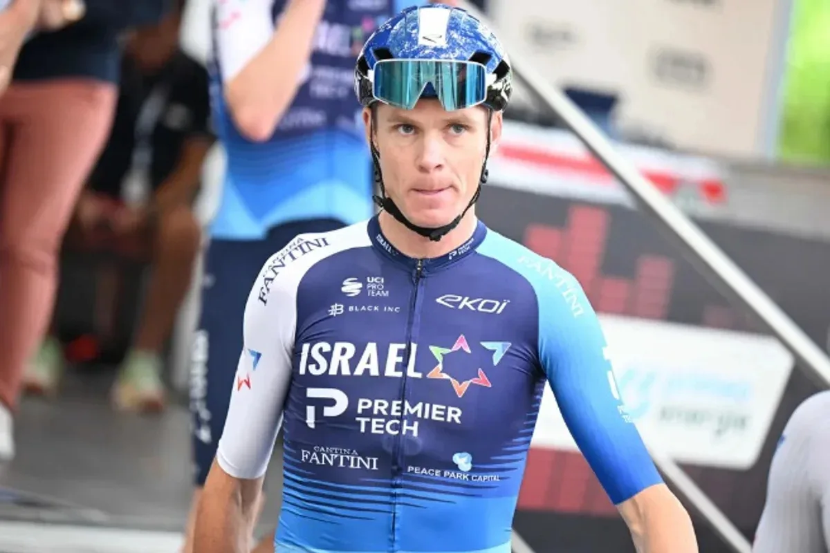 Chris Froome, hospitalizado tras un grave accidente de entrenamiento en Francia - Foto: @IsraelPremTech