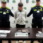 Capturado en Antioquia alias 'Gordo Sierra', presunto coordinador de sicarios de “El Mesa” - Foto: Cortesía @PoliciaMedellin