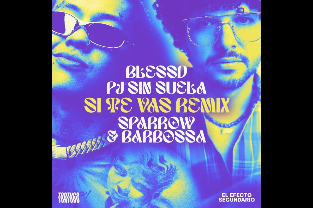 La canción, que incluye un electrizante solo de guitarra inspirado en Carlos Santana, fusiona el estilo narrativo y lírico de PJ Sin Suela con la energía melódica de Blessd, logrando una conexión única entre dos mundos sonoros: el rap consciente y el reggaetón melódico - Foto: The Music Joint