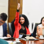 De perfil joven y sin experiencia en cargos públicos de alto nivel, Guerrero ya era secretaria de despacho del Ministerio del Interior y se consolidó como una cercana a Armando Benedetti, ministro del Interior, lo que favoreció su llegada al alto Gobierno - Foto: Redes Sociales