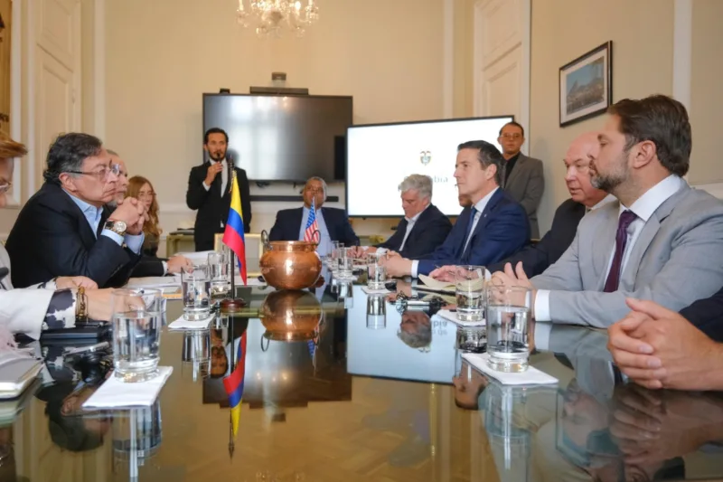 Los detalles de la reunión entre el presidente Gustavo Petro y la delegación de los Estados Unidos - Foto: Presidencia