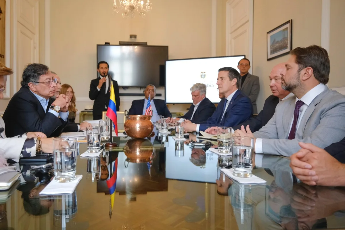 Los detalles de la reunión entre el presidente Gustavo Petro y la delegación de los Estados Unidos - Foto: Presidencia