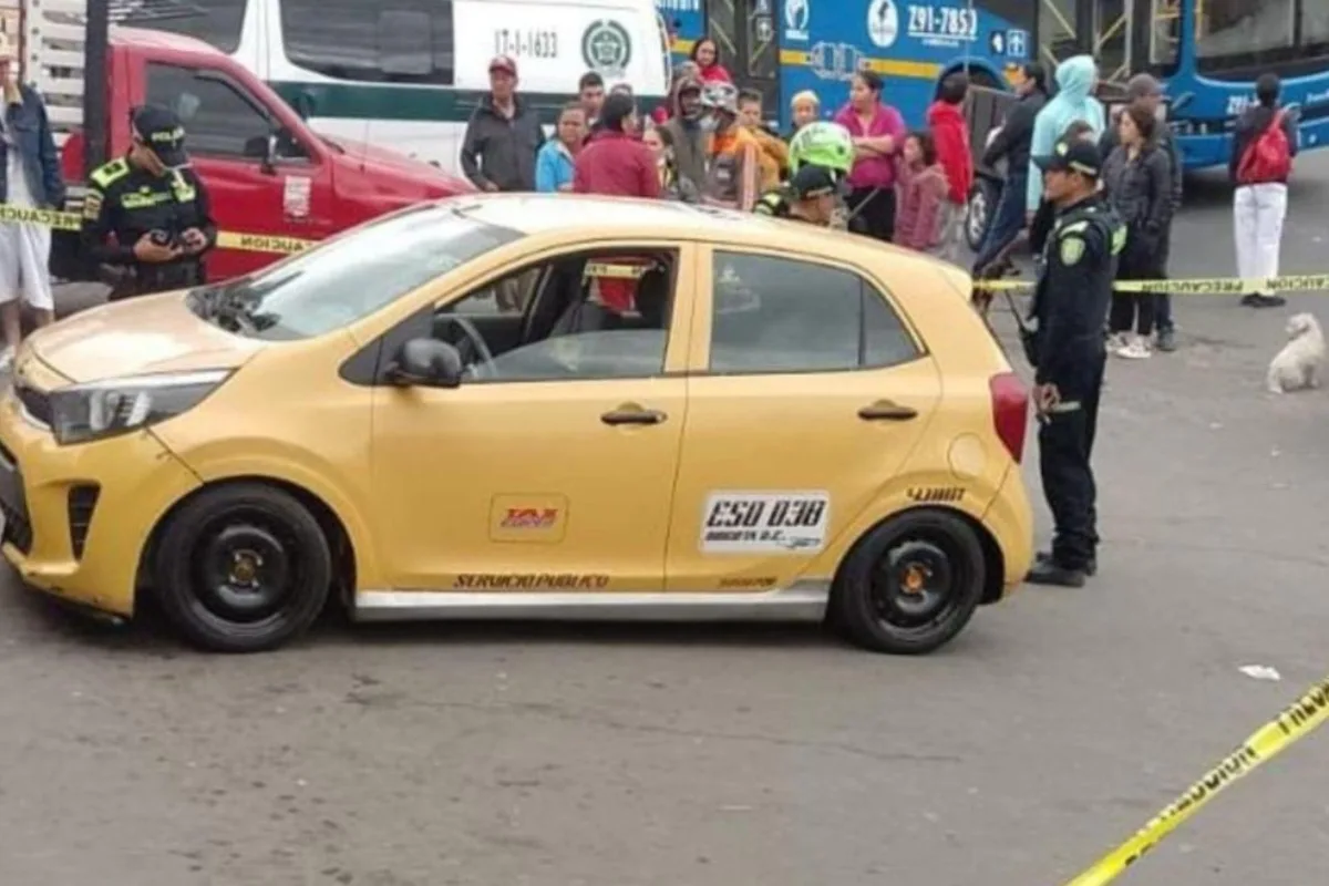 Asesinan a taxista en Bogotá durante intento de robo; agresor fue capturado - Foto: Referencia