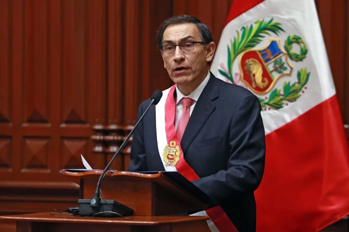 Ordenan prisión preventiva para el expresidente peruano Martín Vizcarra por presunta corrupción - Foto: BBVA