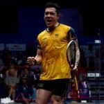 Por otra parte, gran presentación de Miguel Ángel Rodríguez, quien se colgó la medalla de bronce y ocupó el tercer lugar en el squash, al derrotar al suizo Dimitri Steinmann 3-1 con parciales 5-11, 11-8, 11-5 y 11-6, en 69 minutos de juego - Foto: IDRD