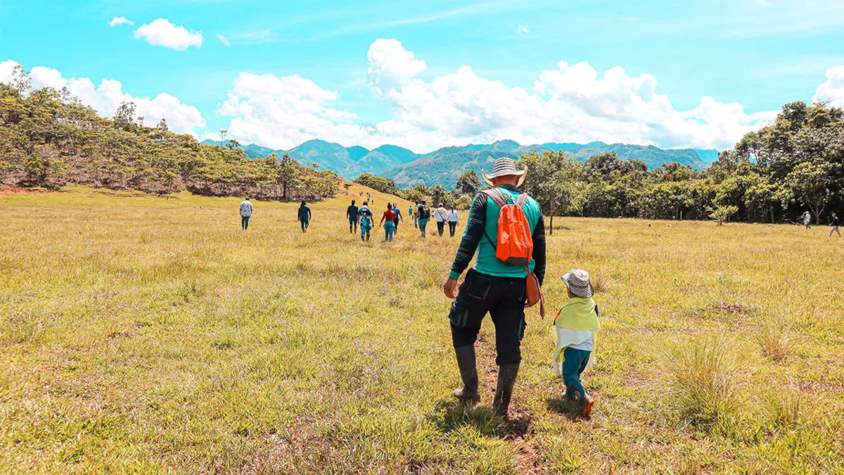 La entrega de esta tierras a firmantes de paz es el resultado articulado de la ANT con la Agencia de Reincorporación y Normalización (ARN) involucrando a las entidades mun​icipales - Foto: Agencia Nacional de Tierras