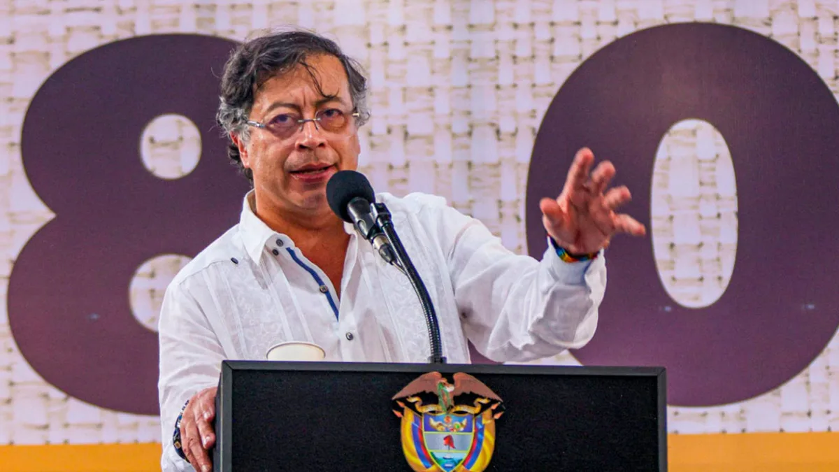 ​El presidente Gustavo Petro aseguró que la agricultura es uno de los sectores de la e​conomía que más sigue creciendo - Joel González - Presidencia