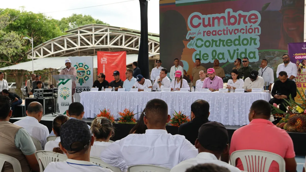 El Distrito Minero 'Corredor de Vida comprende los municipios de Agustín Codazzi, Becerril, Chiriguaná, El Paso y La Jagua de Ibirico, en donde se priorizarán 45 proyectos estratégicos con inversión de $433 mil millones en temas de reconversión productiva, salud, conectividad vial, saneamiento básico y gestión ambiental - Foto: Ministerio de Minas y Energía