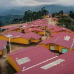 La ciudadela está ubicada en el antiguo Espacio Territorial de Capacitación y Reincorporación (ETCR) Los Monos, municipio de Caldono (Cauca), territorio que durante décadas fue escenario del conflicto armado y hoy es referente de reconciliación - Foto: Ministerio de Vivienda