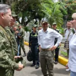 El jefe de la Defensa explicó que el pie de fuerza en el Valle del Cauca ya registra un incremento del 7% en este Gobierno y que sigue en marcha el plan de incorporación de 20.000 policías y 16.000 soldados - Foto: Ministerio de Defensa