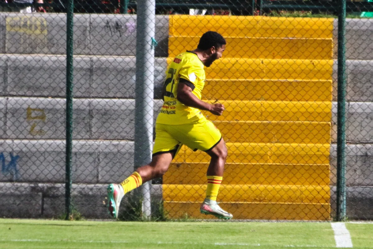 Andrés Felipe Buelvas fue el autor del único gol, que fue el que le dio la victoria al equipo capitalino - Foto: Ronald Cano
