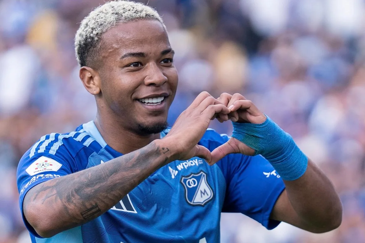 Millonarios derrota a Fortaleza con triplete de Beckham David Castro y vuelve a soñar con la clasificación - Foto: @MillosFCoficial