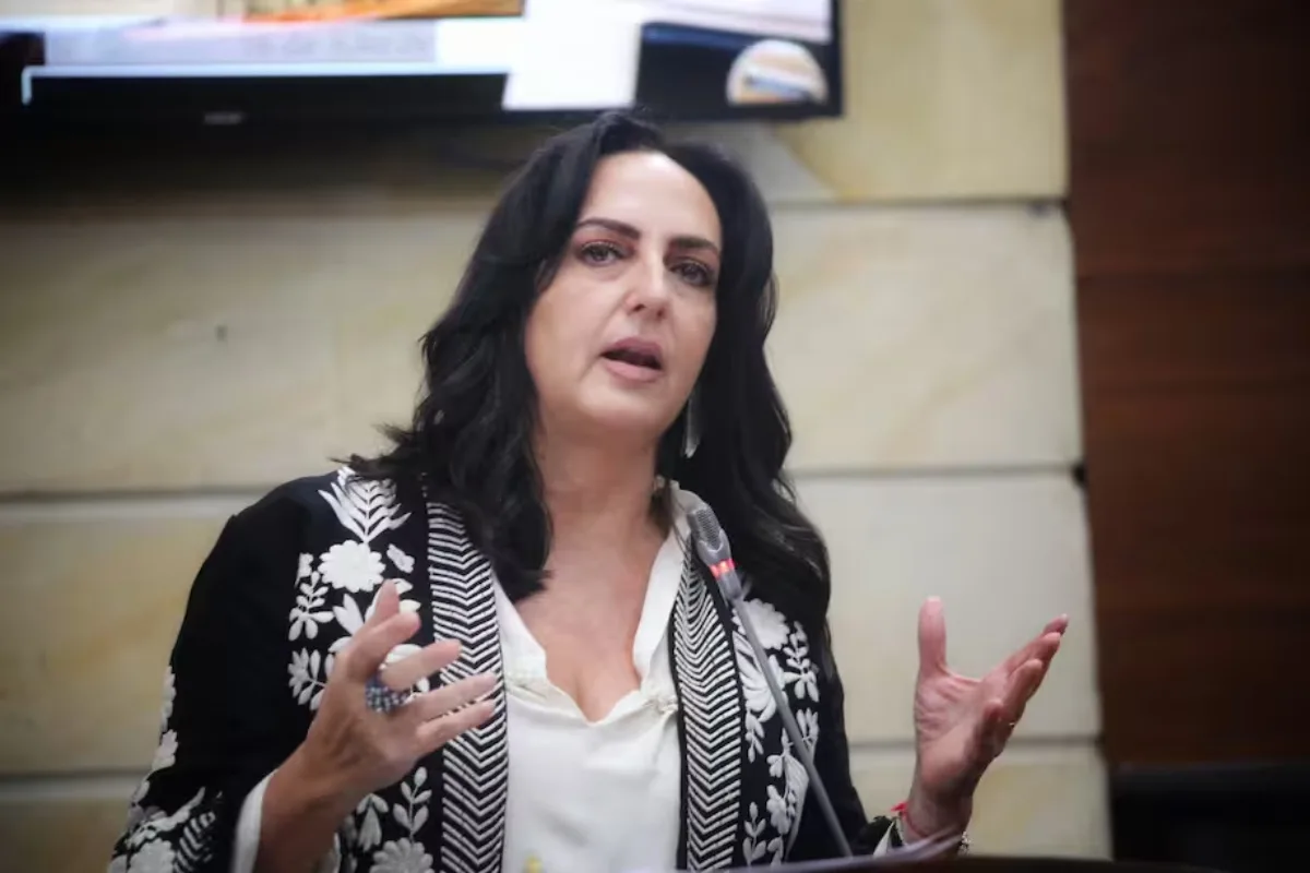 María Fernanda Cabal cuestiona presencia de oficinas de la ONU en Colombia durante foro de política exterior - Foto: Senado