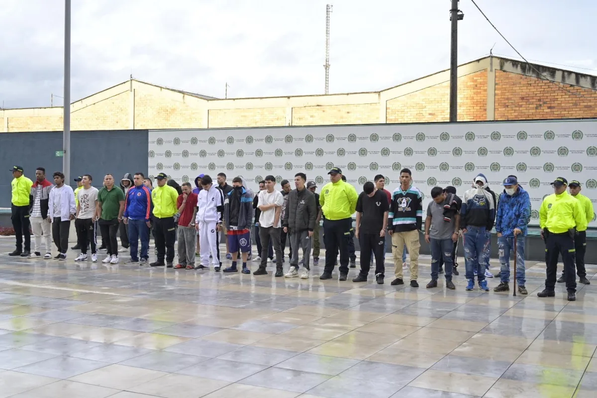 Autoridades reportan 30 capturas por homicidio en Bogotá en el marco de ofensiva contra el crimen - Foto: Secretaría de Seguridad