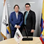Cristian Quiroz fue elegido presidente del Consejo Nacional Electoral en medio de polémica por el procedimiento de votación - Foto: Redes sociales