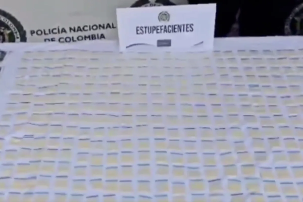 Desmantelan centro de microtráfico en el sur de Bogotá; incautadas más de 1.600 dosis de droga - Foto: Captura de video