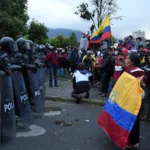 Ecuador: emboscada a militares deja 12 heridos y 17 retenidos en Cotacachi en medio de protestas por alza del diésel - Foto: Redes sociales 2019