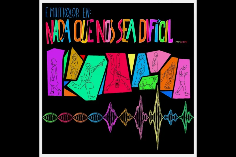 'Nada que nos sea difícil' es el nuevo disco de E Multicolor y el tercero en su carrera. Es un álbum doble de 15 canciones compuestas después que Nicolás Botero se hubiera dedicado en su segundo trabajo a hacer canciones comerciales enérgicas y movidas - Foto: E Multicolor