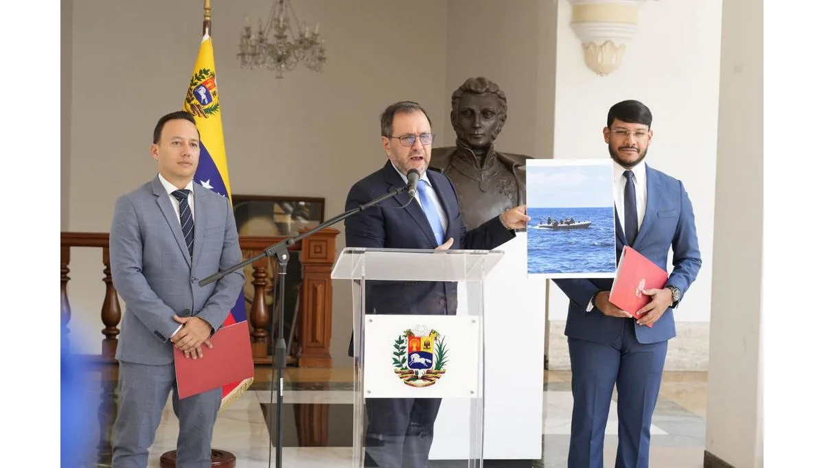 El Ministerio de Defensa afirmó que el incidente fue monitoreado por medios navales y aéreos venezolanos, pero lo calificó como una “acción hostil y absolutamente ilegal” contra ciudadanos indefensos - Foto: Gobierno de Venezuela