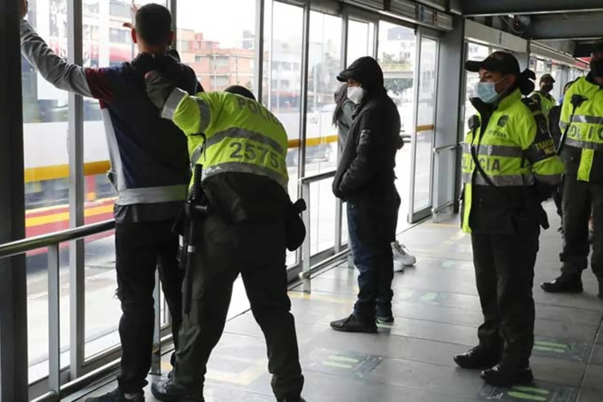 TransMilenio y Policía refuerzan alianza para mejorar seguridad en el sistema de transporte de Bogotá - Foto: Archivo