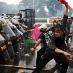 Indonesia: unas 20 personas continúan desaparecidas tras las protestas que dejan al menos siete muertos - Foto: Redes sociales