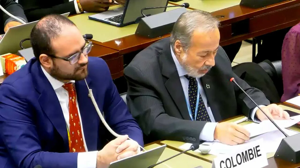 La Misión de Colombia en Ginebra, en su cuenta de X, escribió que “Colombia celebra la adopción por consenso en el Consejo de Derechos Humanos de la resolución ‘Las implicaciones de las políticas de drogas en los derechos humanos’, presentada por nuestro país junto a 40 copatrocinadores. Un paso clave hacia un nuevo paradigma” - Foto: Misión de Colombia en Ginebra