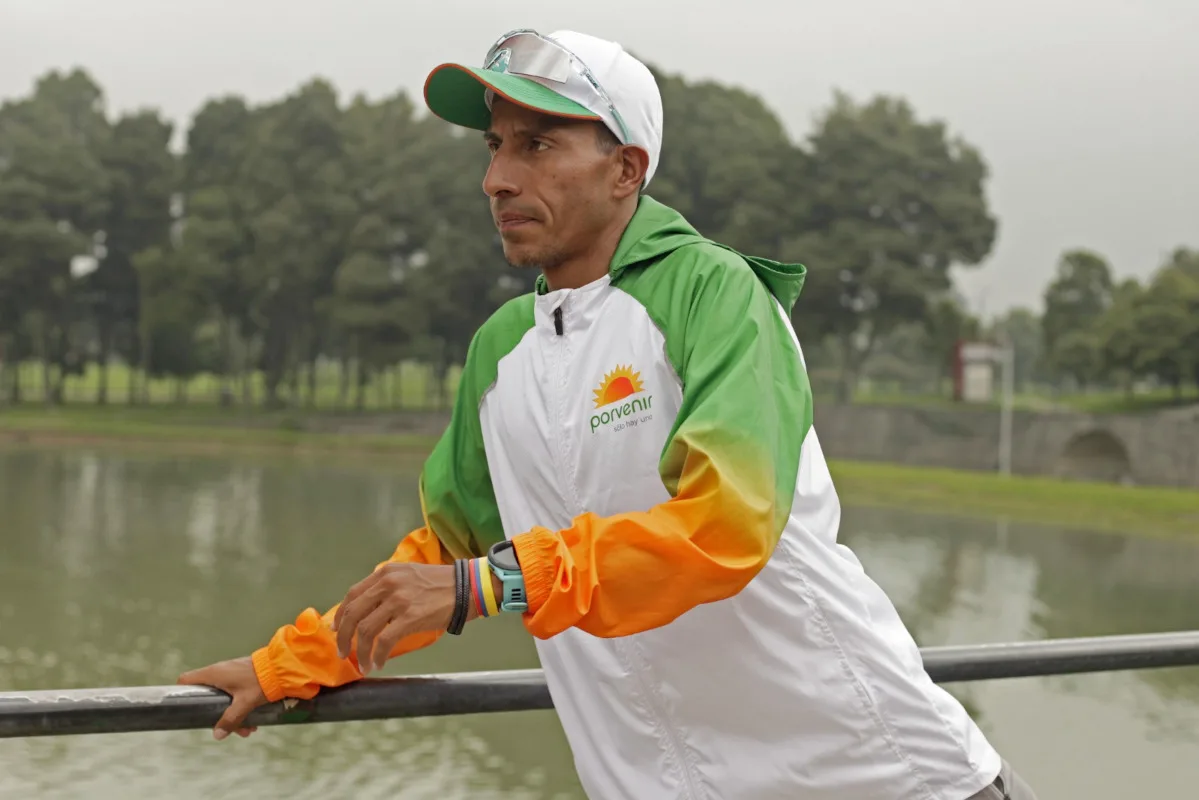González viene de ser segundo en los 21 kilómetros de la Maratón Medellín con un tiempo de 1 hora, 04 minutos con 18 segundos y de ser el mejor latino de la Carrera 10K del Pacífico, en Cali, con una séptima casilla y un crono de 29 minutos con 41 segundos - Foto: Equipo Porvenir