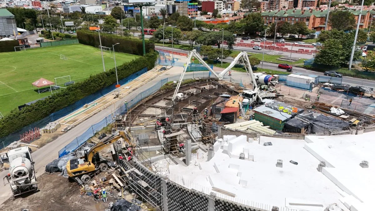 La Administración del alcalde Carlos Fernando Galán recibió este proyecto, en enero del 2024, con un avance del 11.23 % en su fase de construcción - Foto: IDU