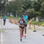 Los grandes ganadores fueron Carlos Sanmartín del equipo Under Armour en la rama masculina, y Catalina López, de la Liga de Cundinamarca en la rama femenina, con tiempos de 47:09 y 53: 23 respectivamente - Foto: Ronald Cano