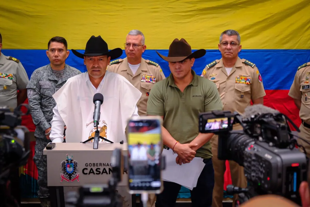 Un punto importante abordado en esta reunión de seguridad, fue la ubicación de una base militar del Ejército Nacional en Trinidad, Casanare. La intención de este proyecto es ejercer un control territorial más efectivo y evitar que se lleven a cabo hechos que alteren la tranquilidad de la población y así garantizar la seguridad de los proyectos agroindustriales - Foto: Ministerio de Defensa