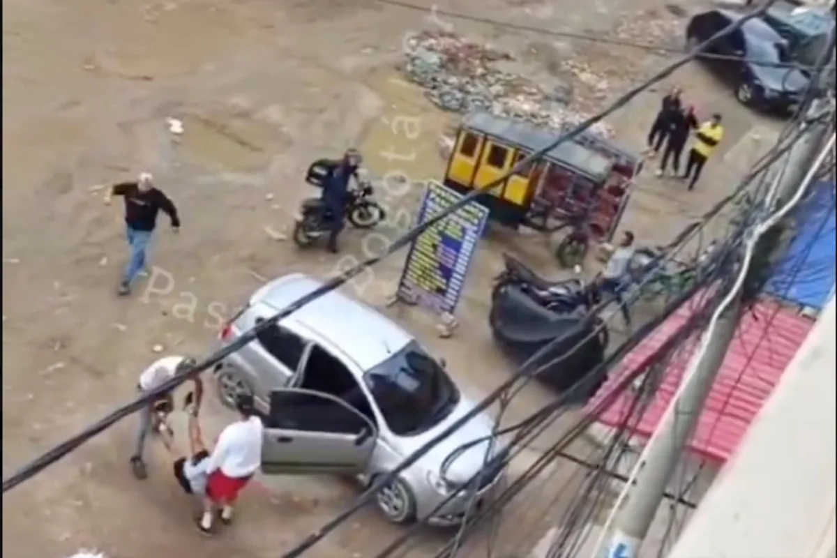 Balacera en Engativá deja tres heridos y desata temor entre los vecinos - Foto: Captura de video