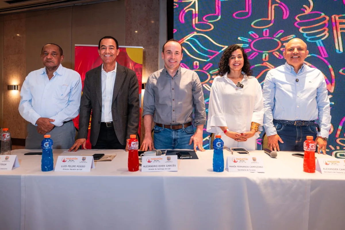 El alcalde Alejandro Eder ha destacado el significado de la Maratón de Cali como un evento que dinamiza la economía de la ciudad, ratificando el título de capital deportiva de Colombia, un título que debemos defender como ciudad internacional - Foto: Maratón de Cali