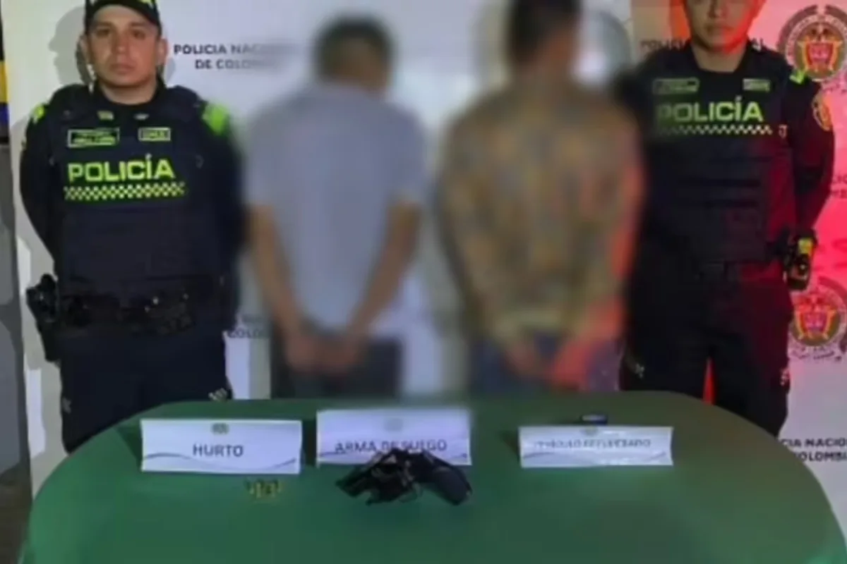 Capturados presuntos integrantes de la banda del “BMW”, dedicada al hurto de vehículos en Bogotá - Foto: Policía de Bogotá