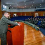 “La vida debe es el valor supremo de la humanidad, solo al priorizarla podremos construir una sociedad donde la violencia y la injusticia no tengan cabida, y los ciudadanos puedan tener un futuro con dignidad y esperanza”, afirmó el General Rincón - Foto: Policía Nacional