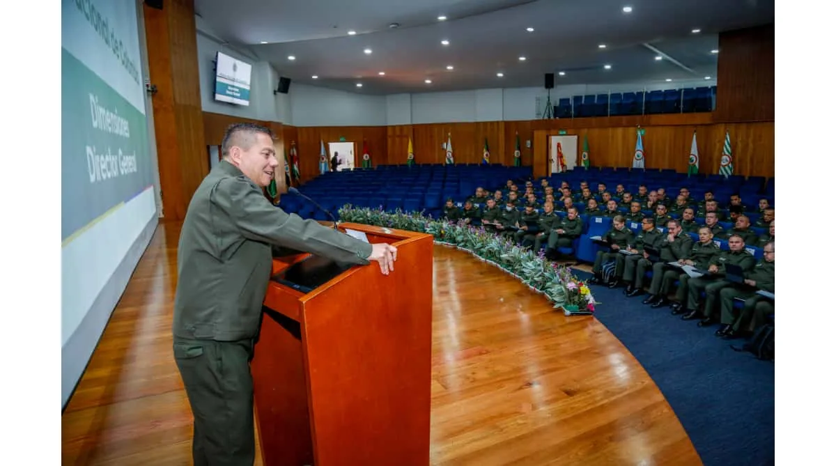 “La vida debe es el valor supremo de la humanidad, solo al priorizarla podremos construir una sociedad donde la violencia y la injusticia no tengan cabida, y los ciudadanos puedan tener un futuro con dignidad y esperanza”, afirmó el General Rincón - Foto: Policía Nacional