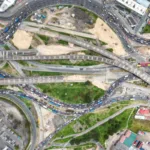 Bogotá se alista para la implosión de cuatro puentes en Puente Aranda, inicio de una megaobra vial - Foto: @OrlandoMolanoP