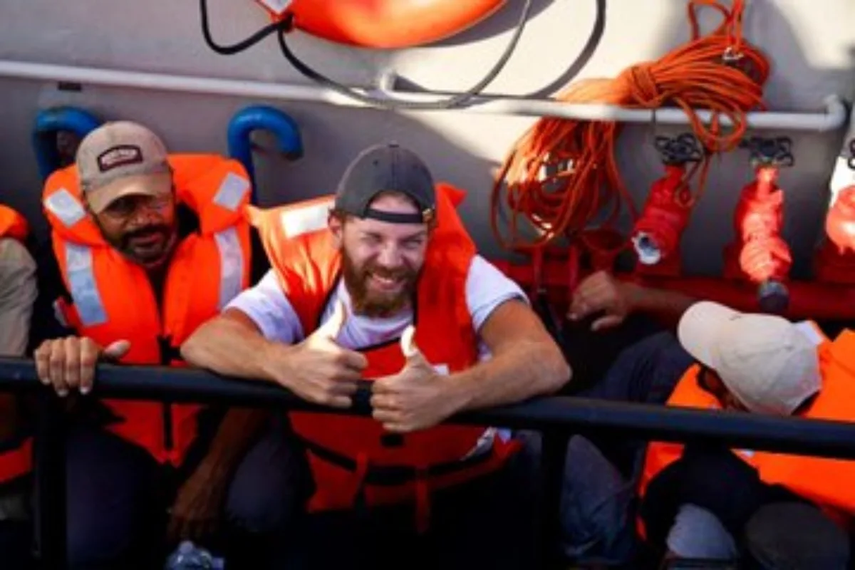 Israel inicia deportación de activistas de la flotilla interceptada rumbo a Gaza - Foto: @IsraelMFA