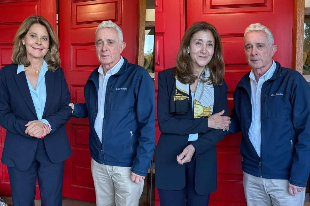 Álvaro Uribe intensifica contactos políticos y se reúne con Marta Lucía Ramírez e Ingrid Betancourt antes de cita con César Gaviria - Foto: X @AlvaroUribeVel
