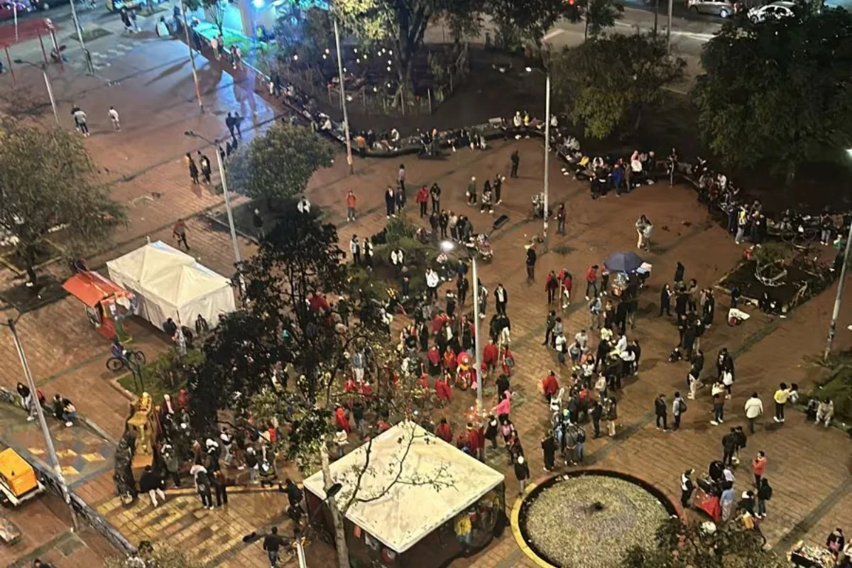 Persisten las quejas por el ruido y el deterioro del Parque de los Hippies en Chapinero - Foto: Redes sociales