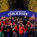 Marruecos conquista su primer Mundial Sub-20 tras vencer a Argentina en Santiago de Chile - Foto: @FIFAWorldCup