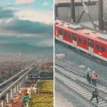 Durante octubre llega el segundo tren de la Línea 1 al Patio Taller de Bosa - Foto: Alcaldía de Bogotá