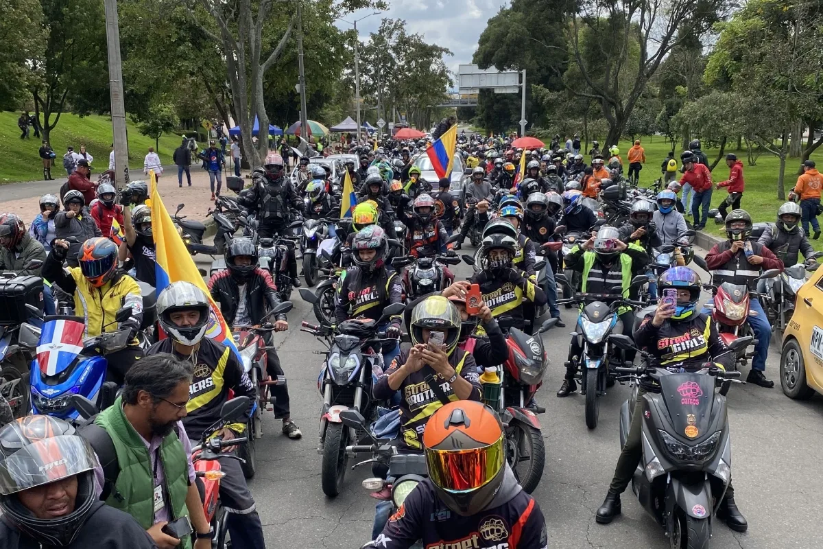 Bogotá implementa restricciones a motocicletas durante el puente de Halloween para prevenir siniestros viales y desórdenes públicos - Foto: Archivo Particular