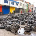 Autoridades de Bogotá intensifican la lucha contra el mercado ilegal de autopartes: más de 2.000 piezas incautadas en 2025 - Foto: Cortesía