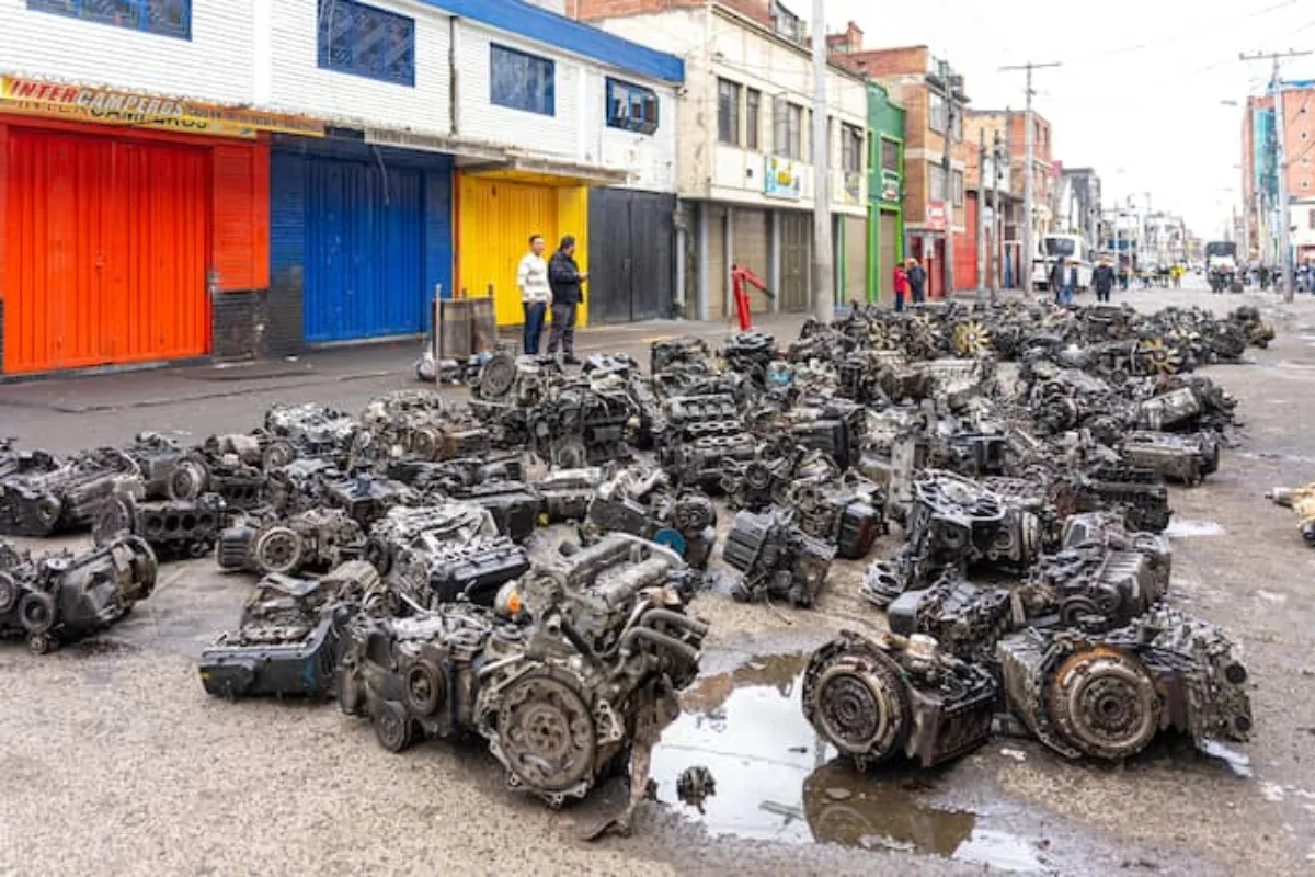 Autoridades de Bogotá intensifican la lucha contra el mercado ilegal de autopartes: más de 2.000 piezas incautadas en 2025 - Foto: Cortesía